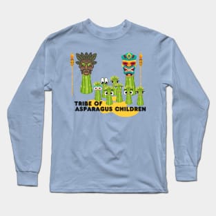 Tribe of asparagus children Long Sleeve T-Shirt